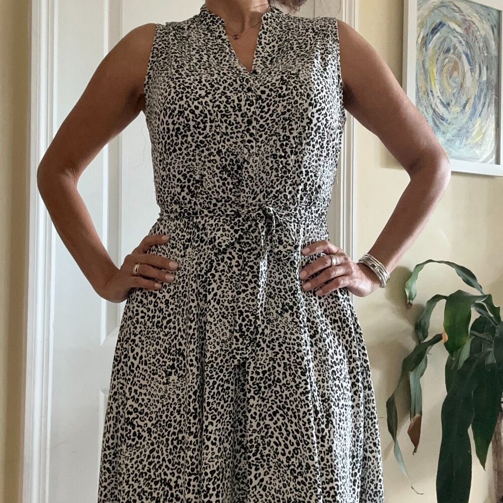 Nanette Lepore: Luxe Animal Print Dress (Size 6)**